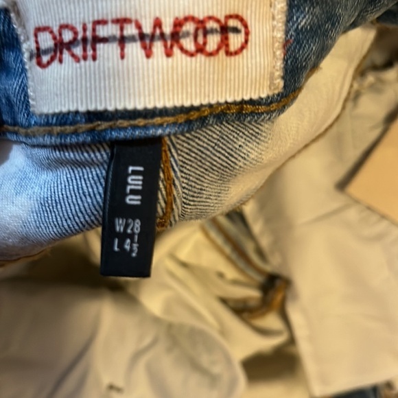 Free People x Driftwood Bleach Lulu Shorts NWT 28 - Picture 11 of 16